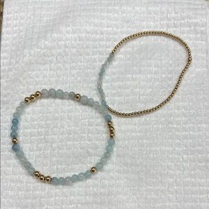 ENewton bracelets 

Like new, never worn

Aquamarine beads